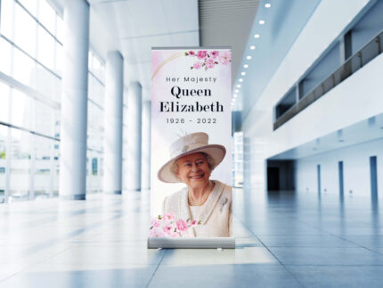 Elizabeth II Memorial Queen Roller Stand – S1