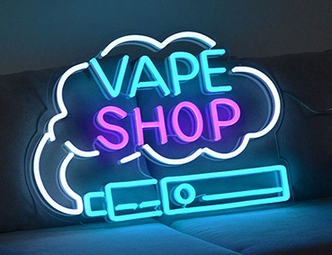 Vape Shop Neon Sign